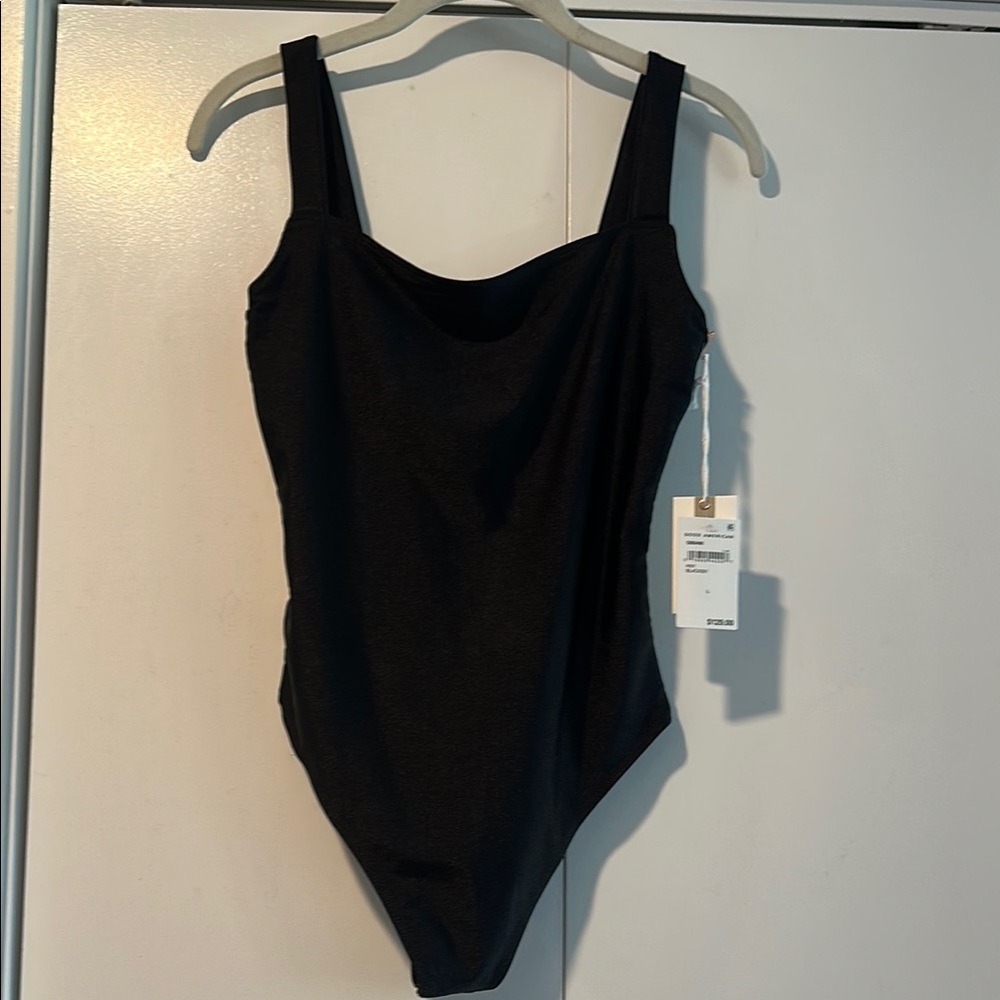 Good American Black Bodysuit One Piece